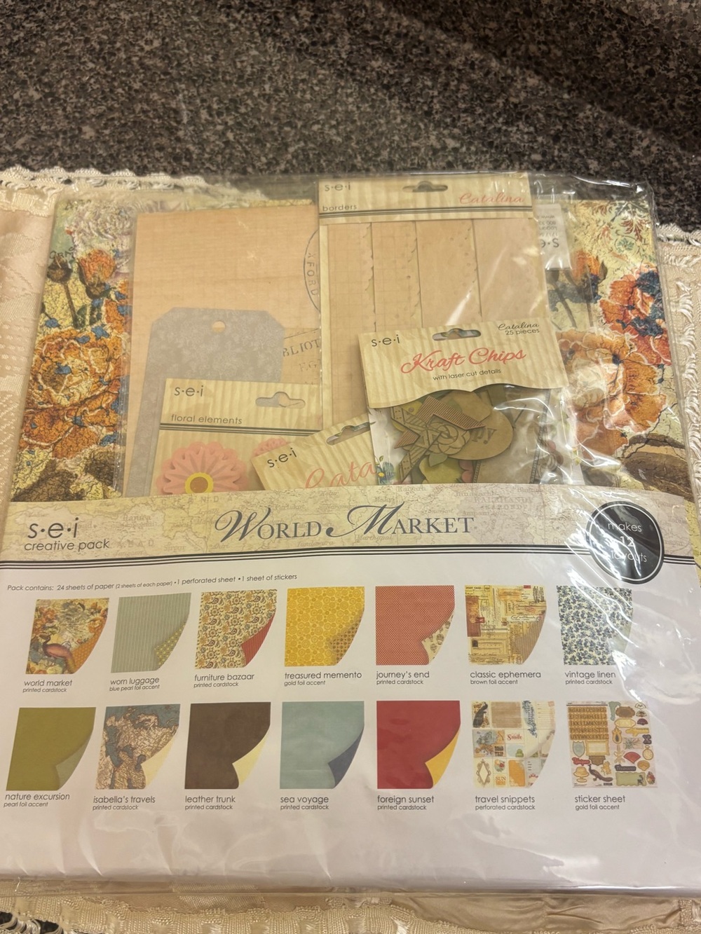 NEW SEI Scrapbooking Kit